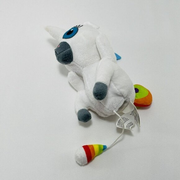 Fiesta Dookie Pooping Unicorn Plush Toy 6” Squatty Potty Funny Rainbow Doll Kid - Picture 7 of 12